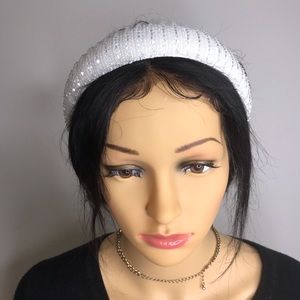 NWT- crystal beaded headband